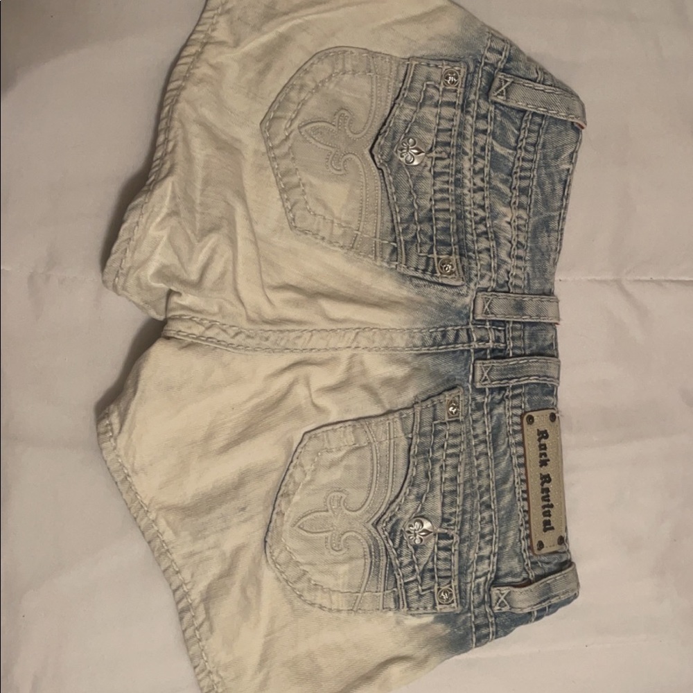 Ombré Rock Revival Shorts